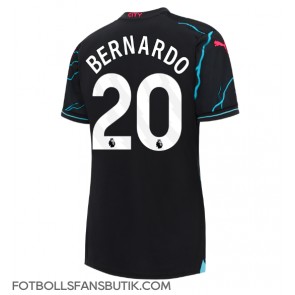 Manchester City Bernardo Silva #20 Replika Tredje Tröja Damer 2023-24 Kortärmad